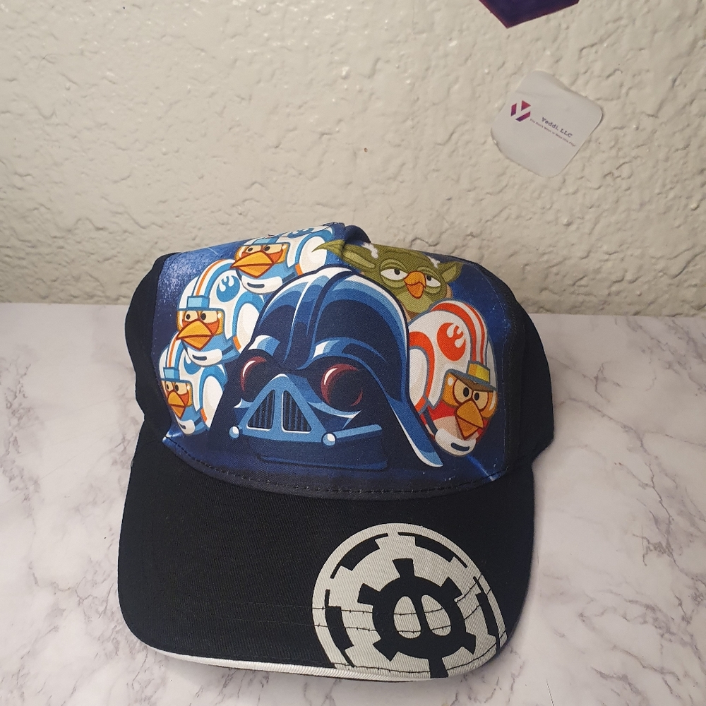 Angry Birds Star Wars  Black Baseball Cap youth One Size